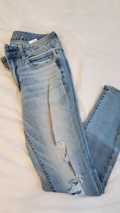 High-Rise Destoryed Jegging